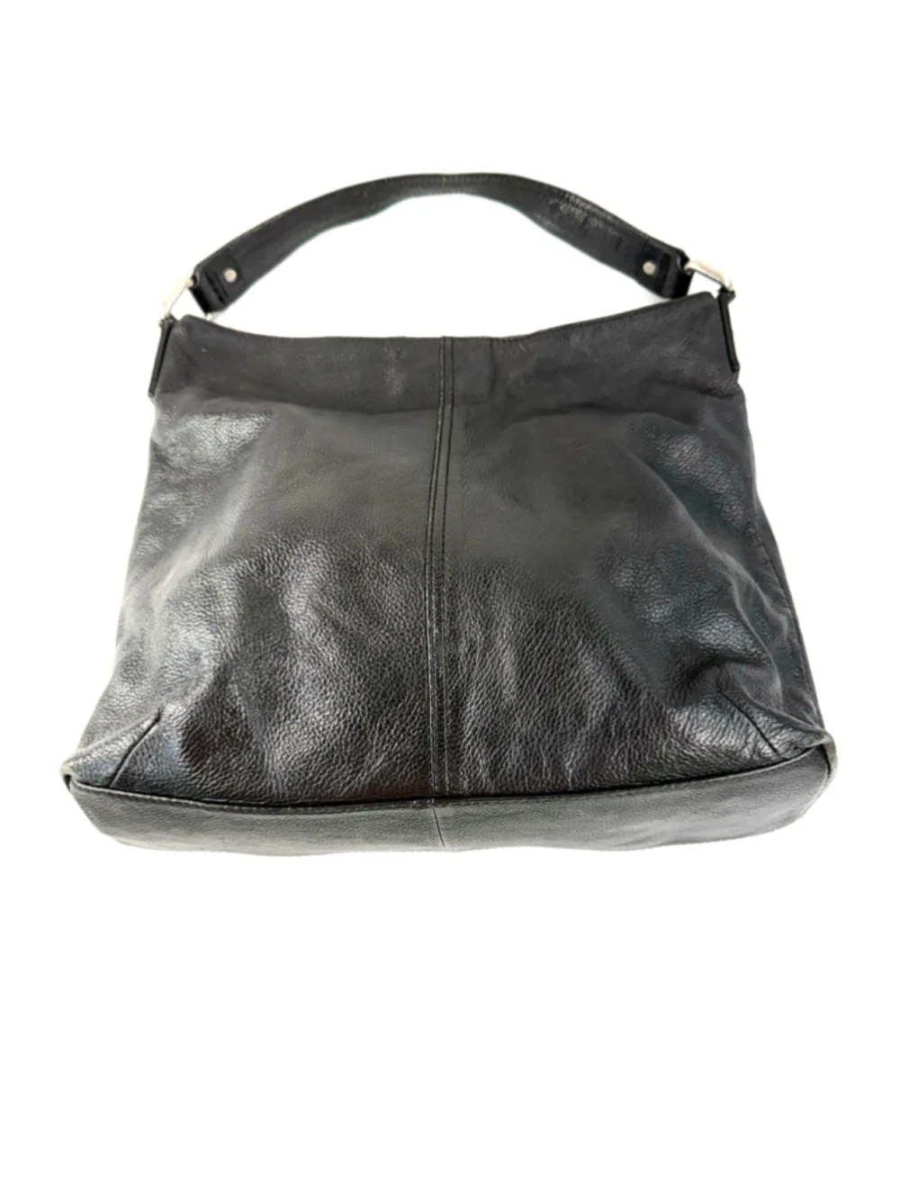 KOOBA Black Slouchy Leather Hobo Single Strap Shoulder Bag
